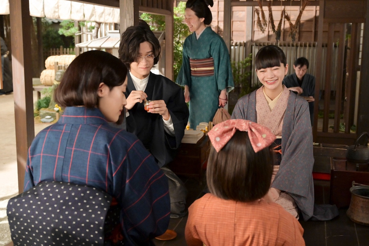 明日の『風、薫る』“りん”見上愛、“シマケン”佐野晶哉と再会　その場に“横沢”井上祐貴もやってくる