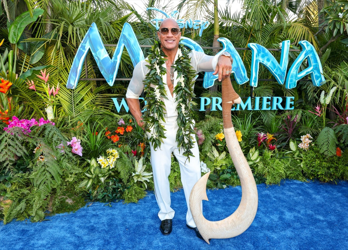 ドウェイン・ジョンソンら豪華キャストが集結！　実写『モアナと伝説の海』ワールドプレミア