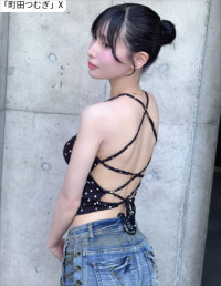 町田つむぎ、ソロショット　※「町田つむぎ」X