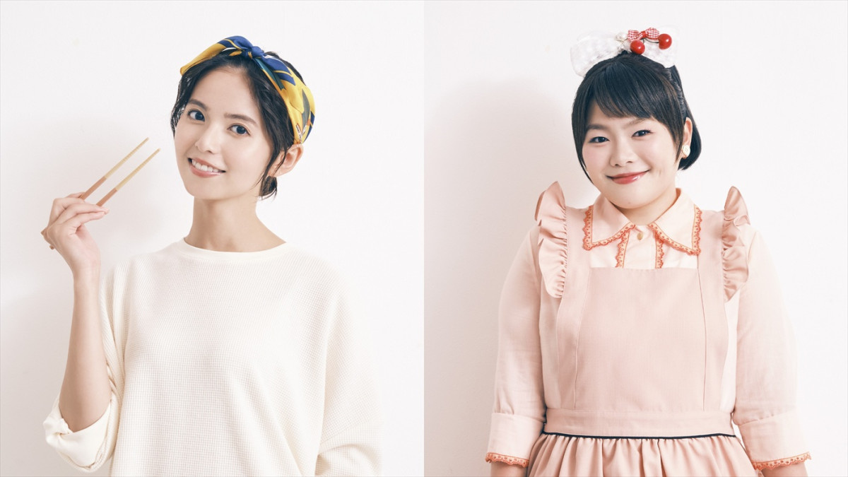 ドラマ『まめとむぎ』ダブル主演（左から）齋藤飛鳥、富田望生