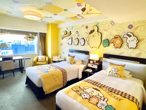 ポムポムプリン“30周年記念グッズ”付き！　ホテルニューオータニ博多コラボプランが10月以降の予約を開始