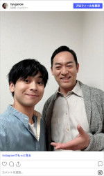 吉田日向、『九条の大罪』で共演した福井晶一と　※「吉田日向」Instagram