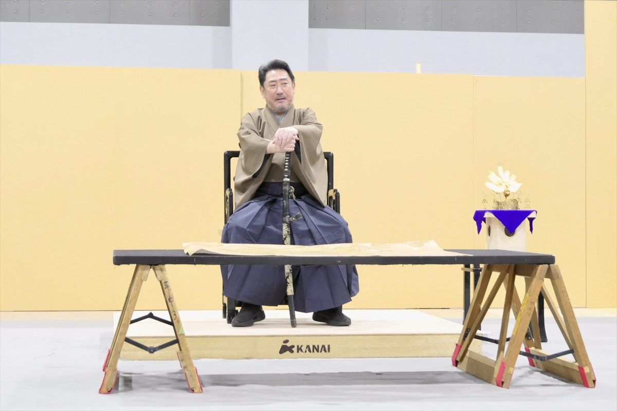 中村芝翫、和装で届ける誰も観たことのない『リア王』に意気込み！／舞台『リア王』稽古場レポート