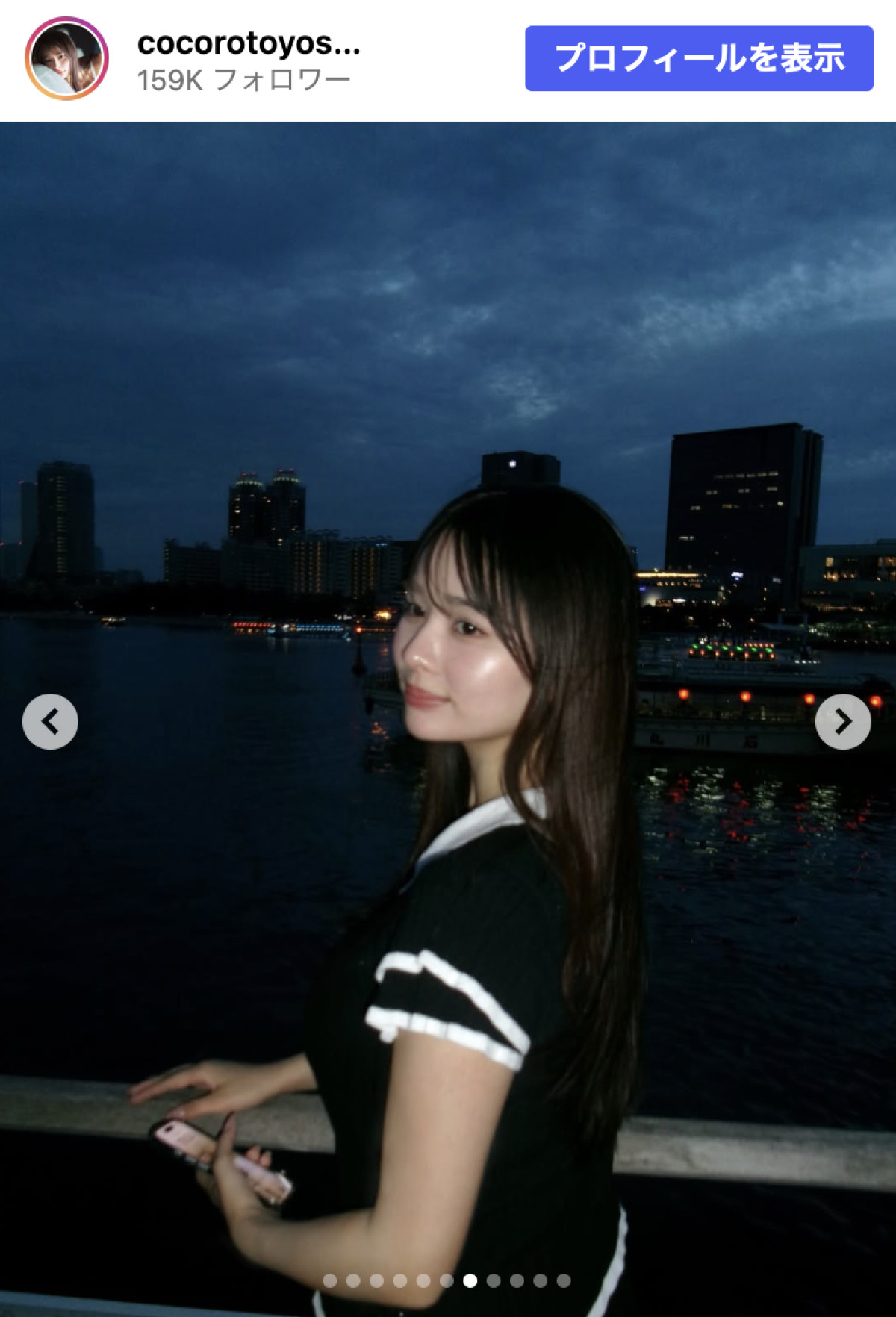 「ビジュいい」「可愛い」人気グラドル美女22歳、初屋台船を満喫する姿に反響