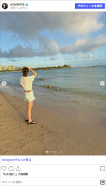 加藤あい、“夏の思い出”を投稿　※「加藤あい」Instagram