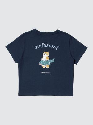 『mofusand』×ユニクロ「UT」コラボに新作！　今、注目を集める“サメにゃん”をデザイン