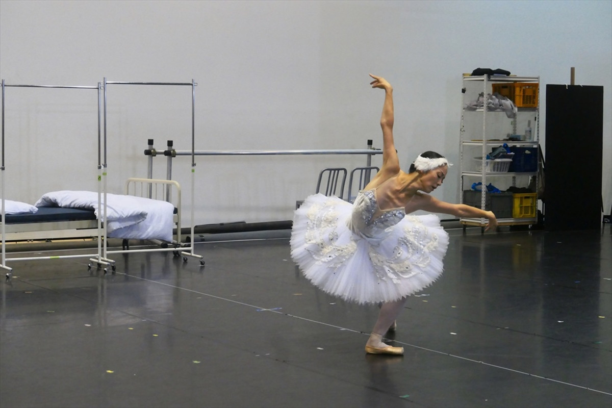 井桁弘恵、バレエダンサーと心寄り添わせ熱演！ 『SWAN -Ballet cross Reading-』稽古場リポート
