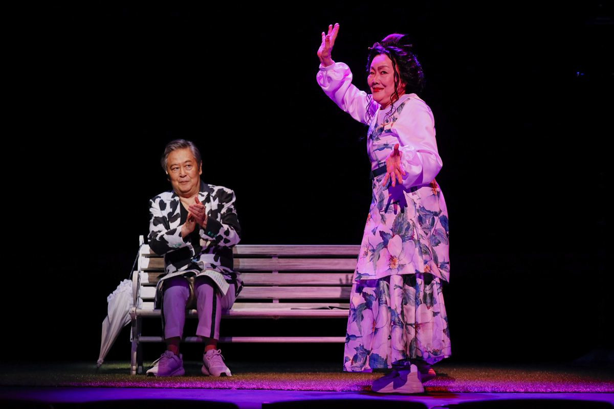 朗読劇『古事記』開幕！　白石加代子＆風間杜夫からコメント到着「ワクワクしながら、演じております」
