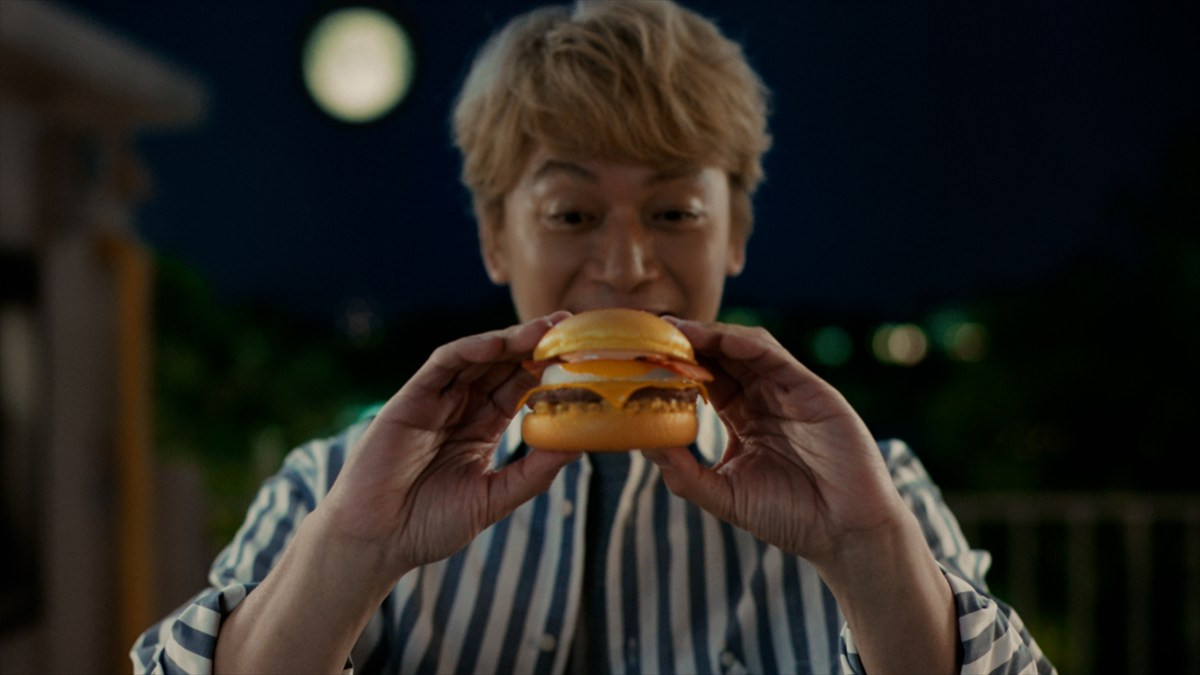 香取慎吾、念願のマクドナルドCM初出演「夢が叶いました！」　新たな“月見”CMが9.22より全国放映