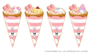 「サンリオハウス」初のカフェブースが名古屋PARCOに誕生へ！　目を惹くクレープや限定グッズなど展開