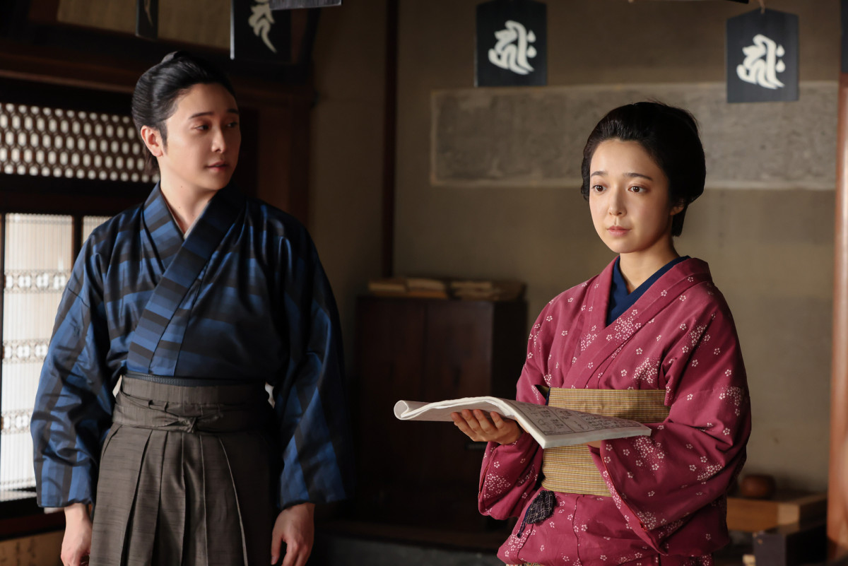 『いろはの恋は時代をかける』第3話　“いろは”上白石萌音、“真島”山中柔太朗と言い合いになってしまう