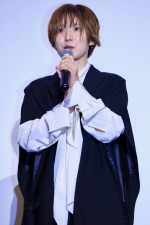 映画『男ともだち』舞台挨拶付き大阪先行上映に登壇した松岡茉優