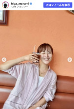 比嘉愛未、故郷・沖縄でのオフショットを公開　※「比嘉愛未」Instagram