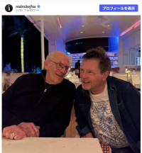 「なんてことだ！」　クリストファー・ロイドが88歳に！　マイケル・J・フォックスが祝福　※「マイケル・J・フォックス」Instagram
