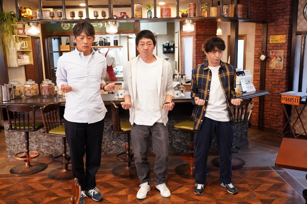 反町隆史×大森南朋×津田健次郎トリプル主演で贈る青春回収ヒューマンコメディ『ラムネモンキー』今夜スタート