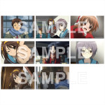 劇場版『涼宮ハルヒの消失』、劇場物販の「イラストカードセット」