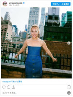 映画『チャーリーとチョコレート工場』バイオレット・ボーレガード役／アナソフィア・ロブ ※「アナソフィア・ロブ」インスタグラム