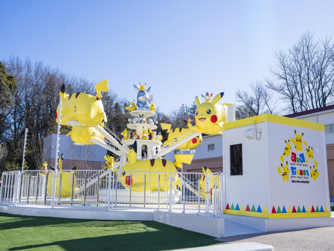 ポケパーク カントー「ピカピカパラダイス」がお披露目！　30匹のポケモンが集まるライドアトラクション