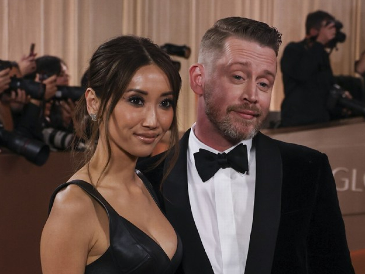 35年ぶりにゴールデン・グローブ賞に出席したマコーレー・カルキン、パートナーのブレンダ・ソングと