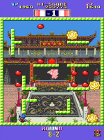 『アーケードアーカイブス ボンジャックツイン』スクリーンショット