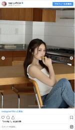 美しい…乃木坂46・井上和　※「井上和」インスタグラム