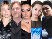 （左から）ミリー・オールコック、ノーマン・リーダス、チャーリー・XCX、水原希子、笠松将