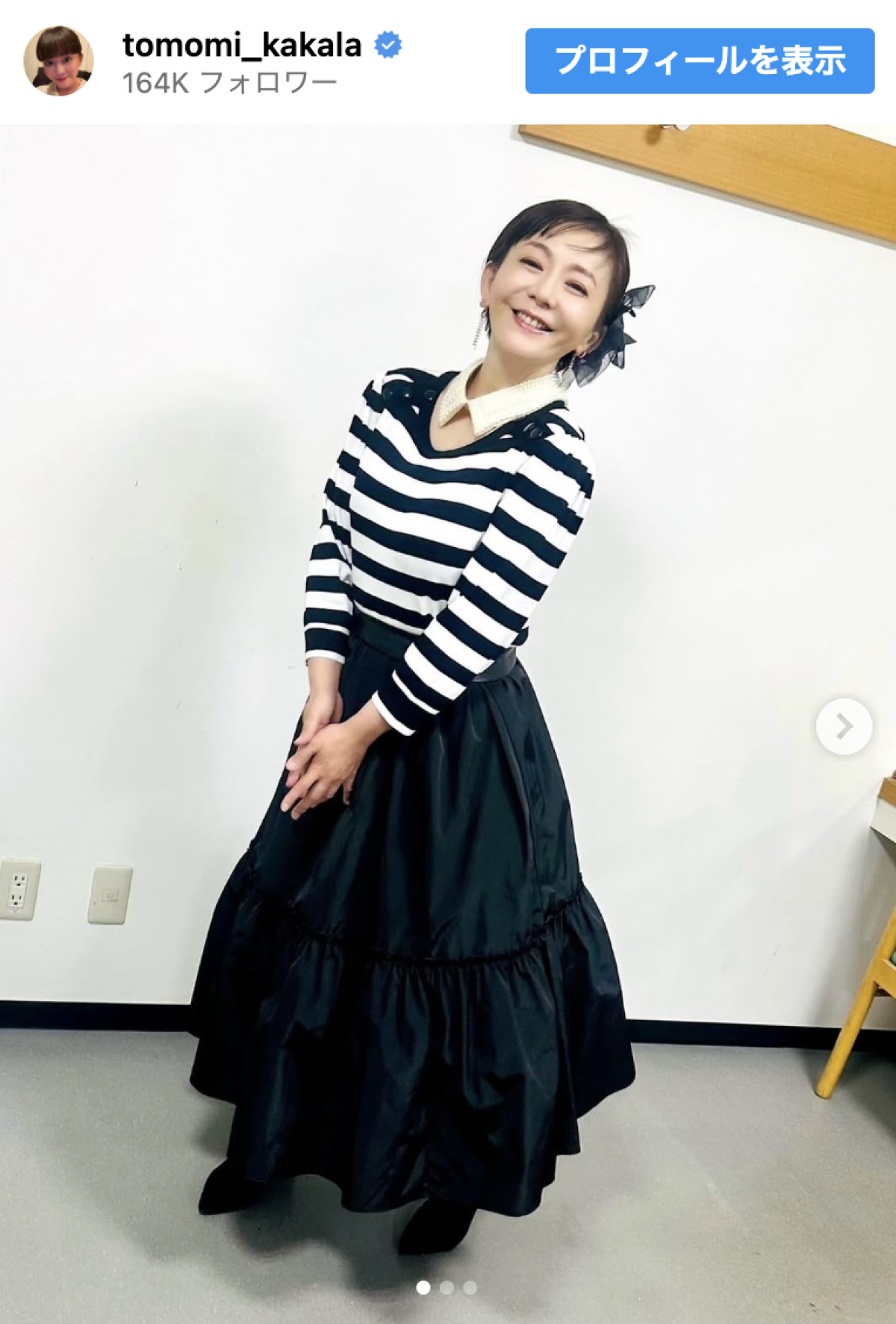 華原朋美、ファン驚き＆称賛の最新ショット　※「華原朋美」インスタグラム