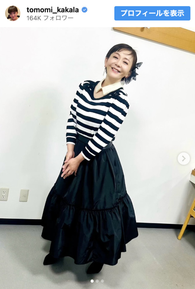 華原朋美、ファン驚き＆称賛の最新ショット　※「華原朋美」インスタグラム