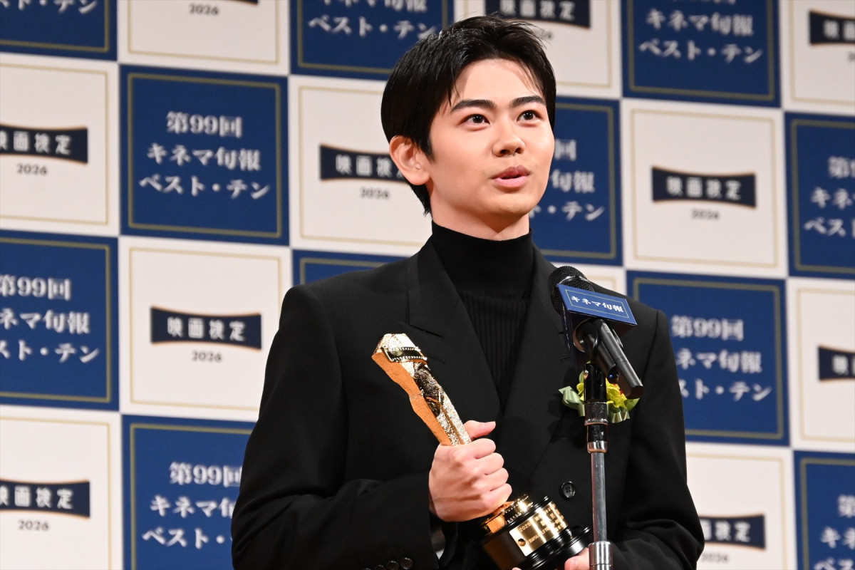 吉沢亮、キネマ旬報ベスト・テン主演男優賞受賞 『国宝』『ババンババンバンバンパイア』での演技が評価