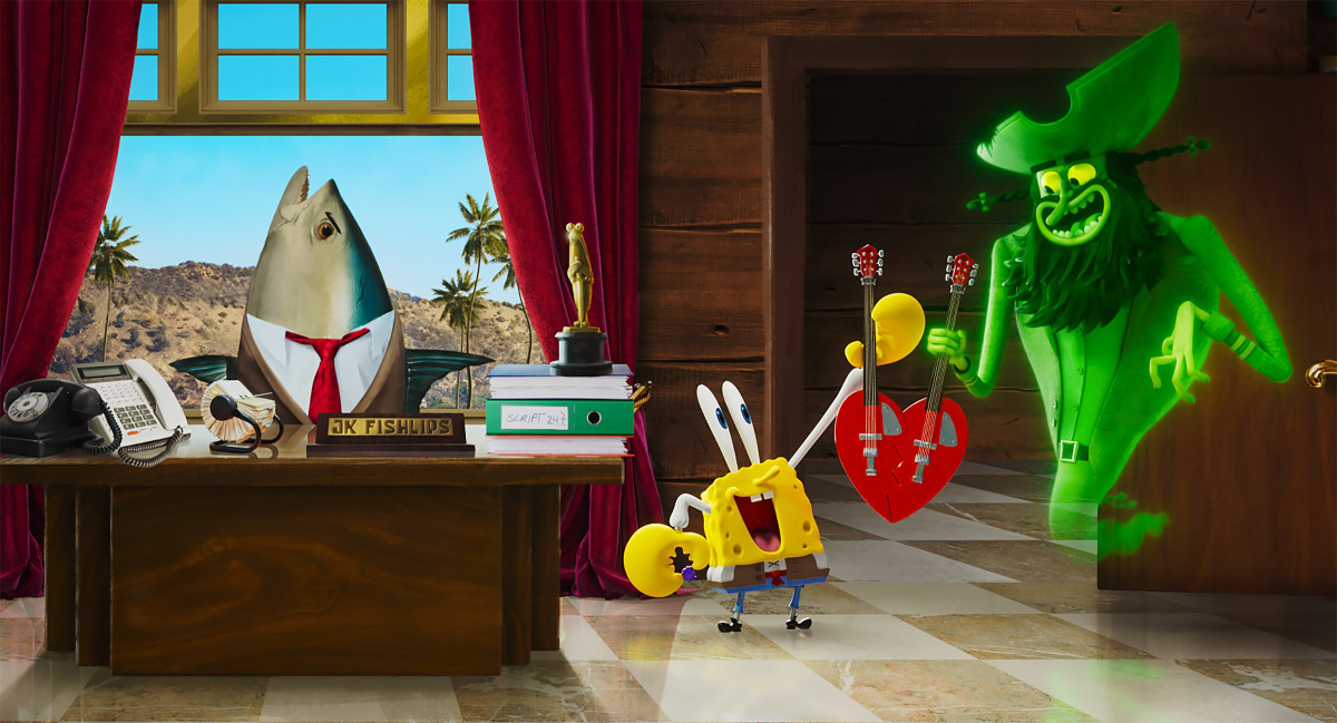 マーク・ハミルが別人級変身！ 『スポンジ・ボブ』に実写で登場も“誰コレ⁉”メイキング映像解禁