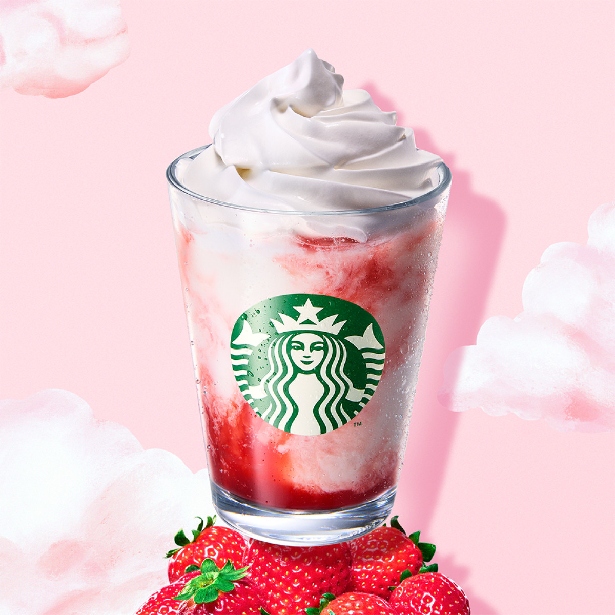 20260323 スタバ 3種の“ストロベリー”ビバレッジ