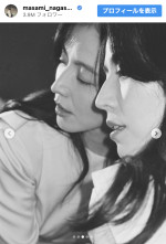 長澤まさみ、ロングドレス姿を公開　※「長澤まさみ」インスタグラム