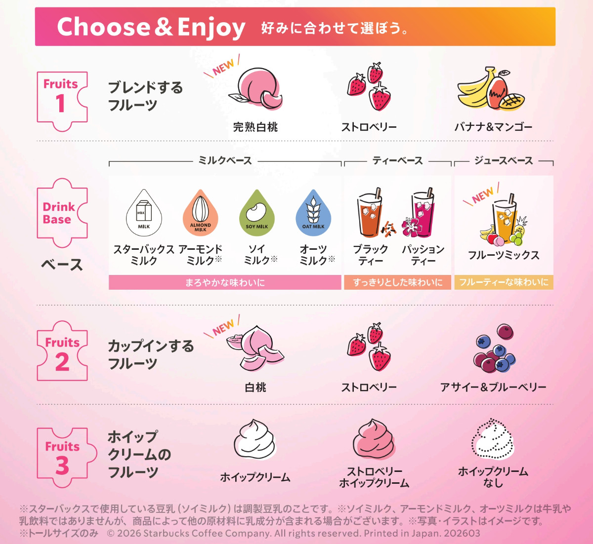 20260316 My フルーツ3 フラペチーノ 完熟白桃