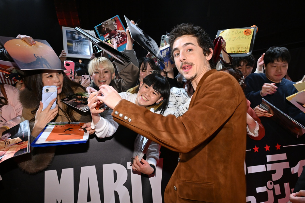 ティモシー・シャラメが来日！　「日本で撮影することが重要だったんです」と主演作の撮影を回顧