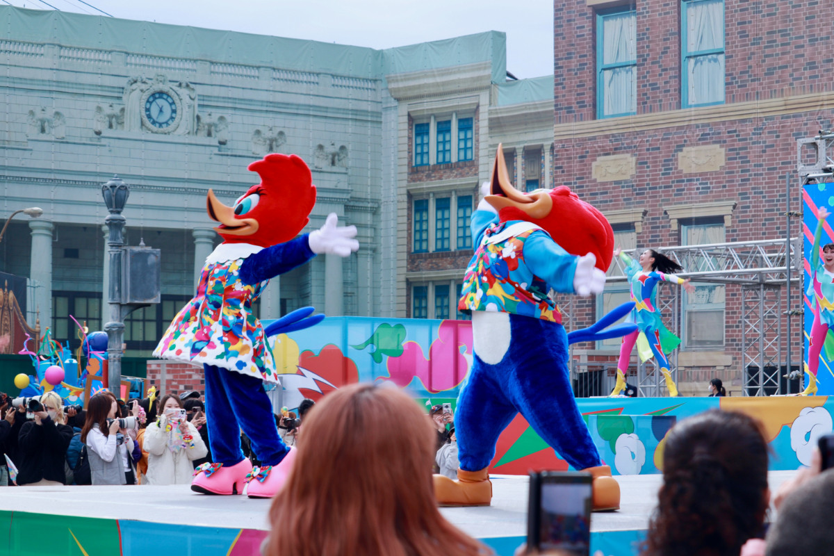 20260302_ユニバーサル・スタジオ・ジャパン「NO LIMIT！ パレード ～Discover U!!! バージョン～」の様子