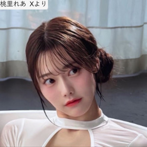 桃里れあ、ソロショット　※「桃里れあ」X