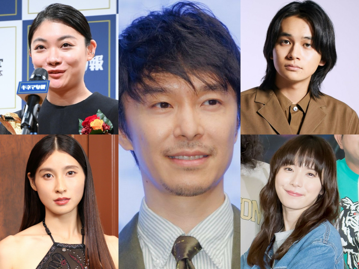 （左上から時計回りに）三浦透子、長谷川博己、北村匠海、松岡茉優、土屋太鳳