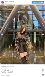 生見愛瑠、美脚際立つブーツ姿　※「生見愛瑠」インスタグラム