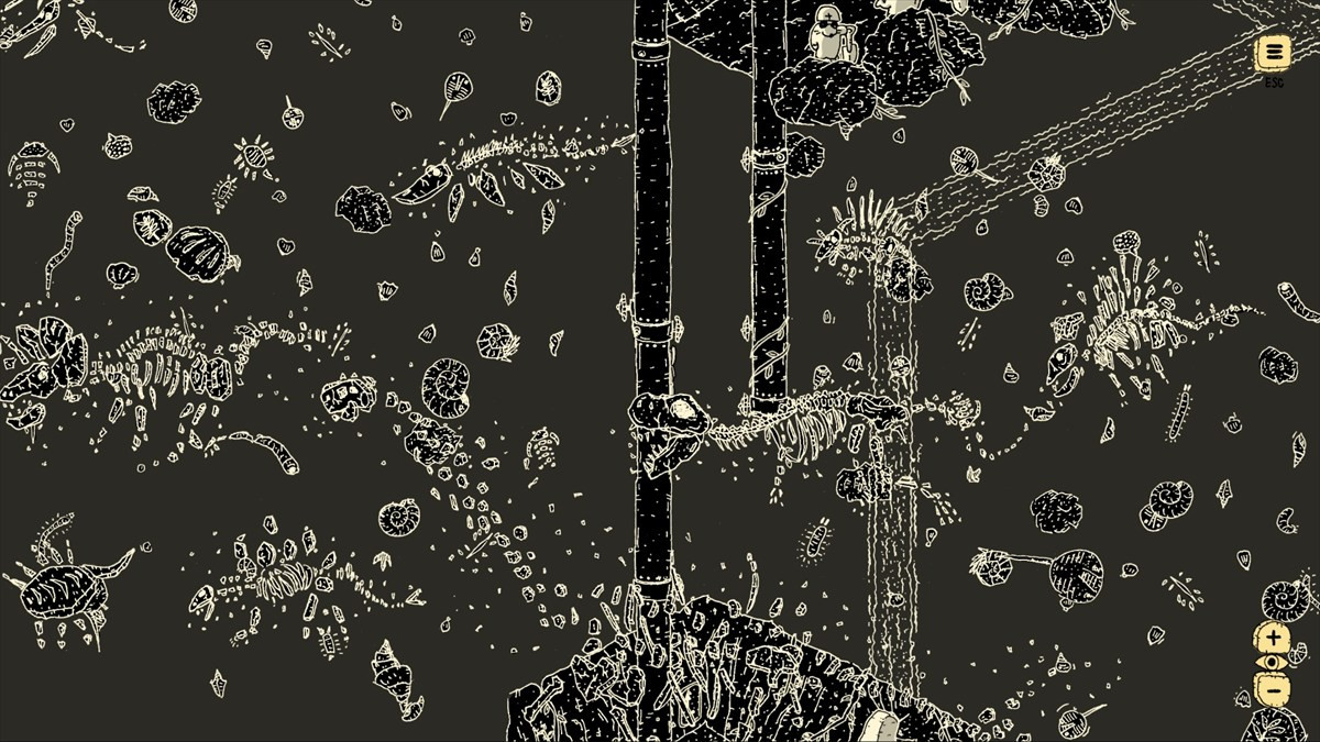 ボールペンで描かれた素朴な世界で犬をさがすウォーキングシミュレータ／アドベンチャー『Finding Polka』が発表