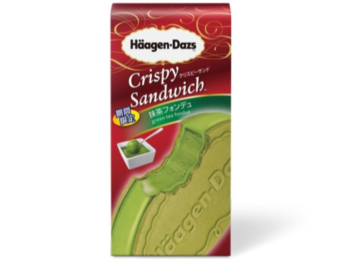 260402「ハーゲンダッツ クリスピーサンド『ザ・グリーンティー』」