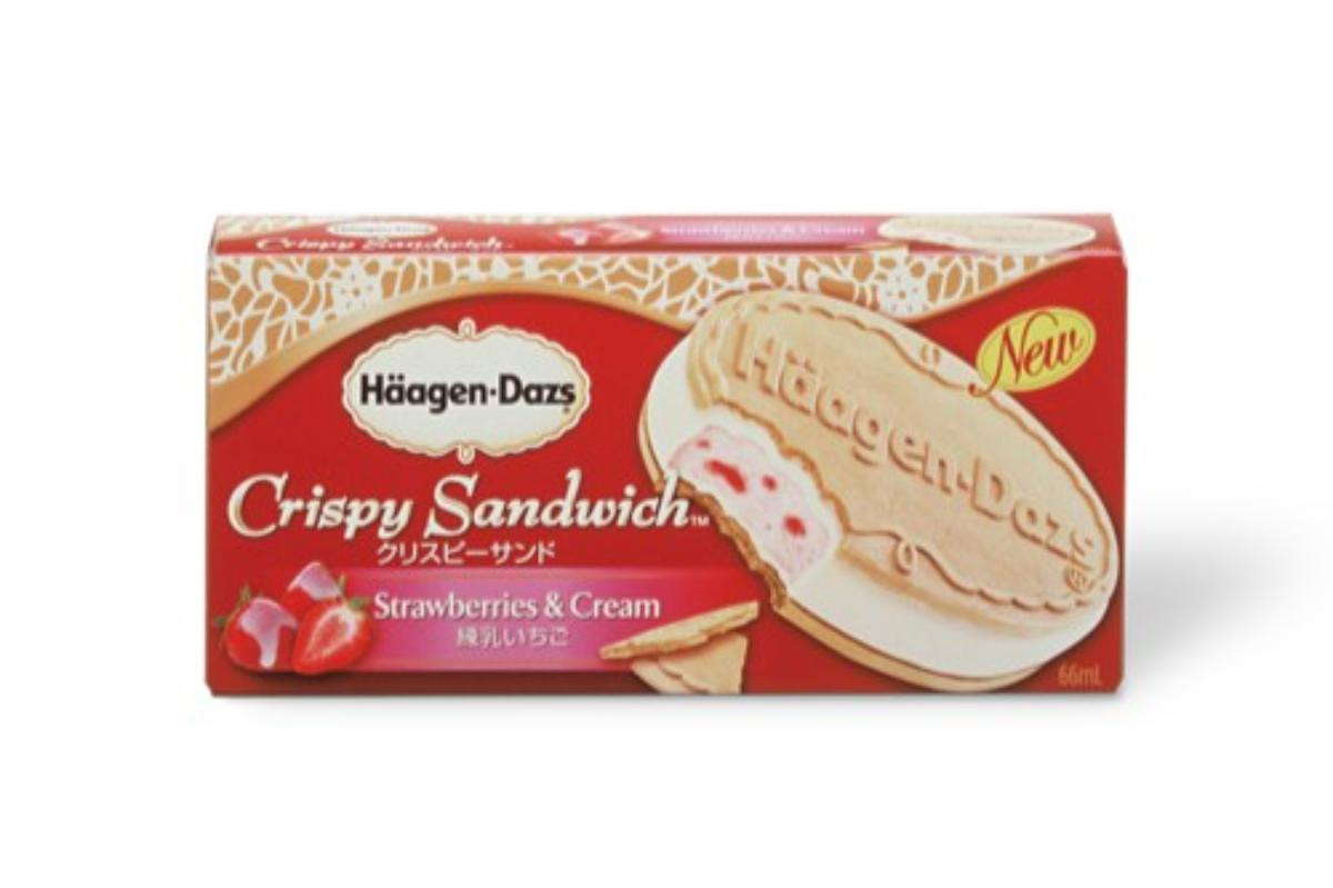 260402「ハーゲンダッツ クリスピーサンド『ザ・グリーンティー』」