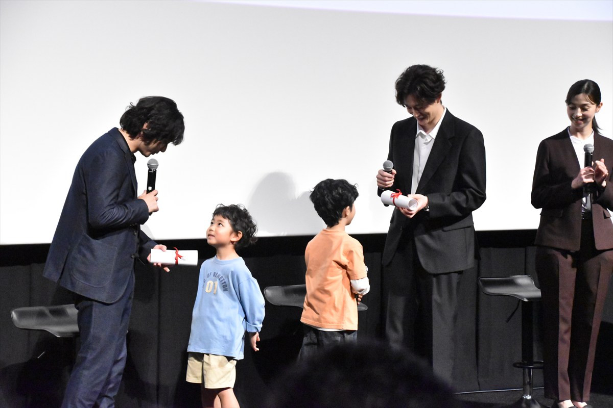 岡田将生、染谷将太が「大好き」　中条あやみに指摘され照れ