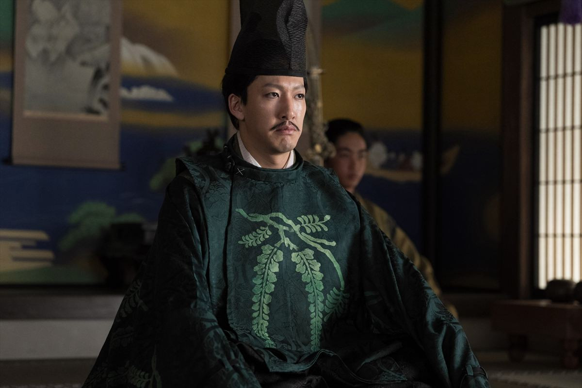 大河ドラマ『豊臣兄弟！』足利義昭役・尾上右近を切り取る場面写真