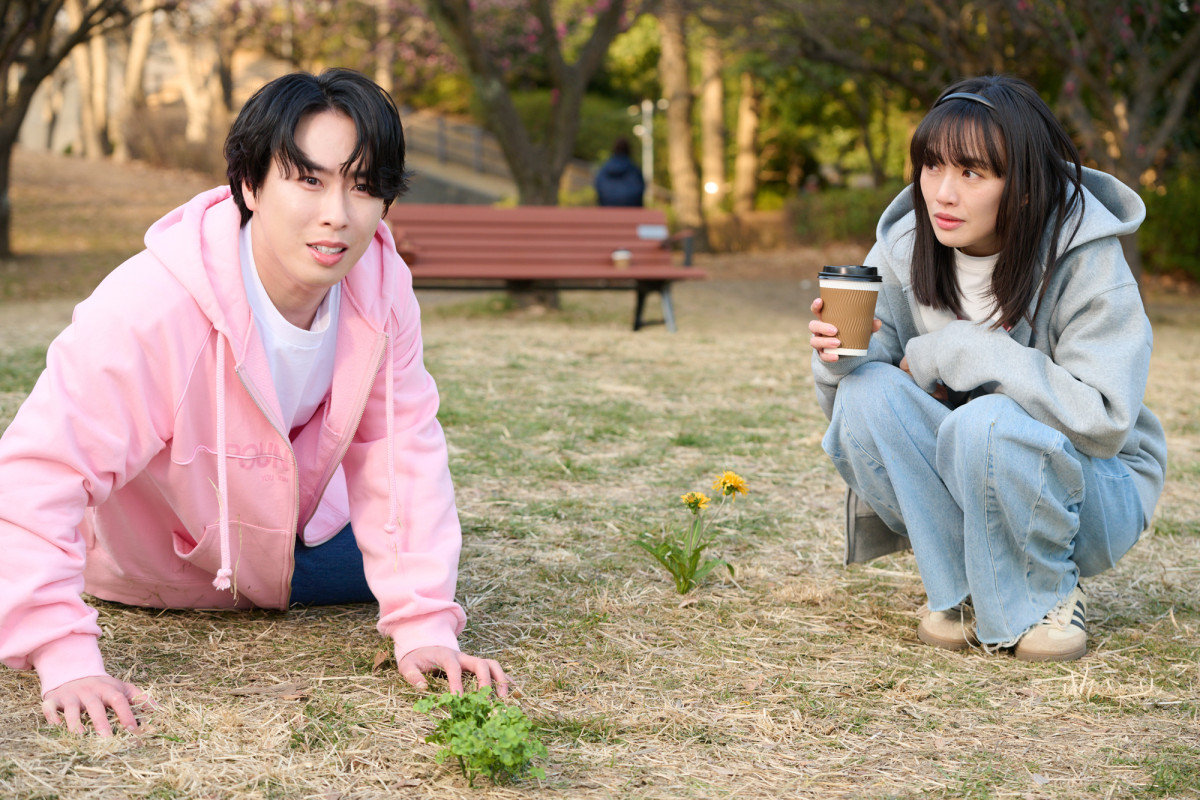 『ターミネーターと恋しちゃったら』第4話　くるみ、エータに抱きとめてもらいドギマギ