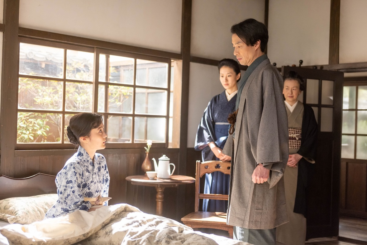 明日の『風、薫る』“りん”見上愛、高熱で倒れた“多江”生田絵梨花を看護