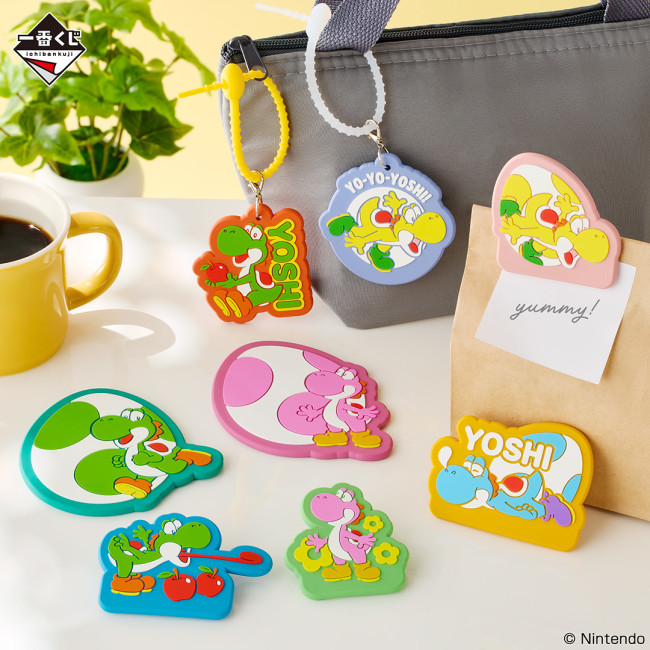 写真）ファミマ“ヨッシー”だけの「一番くじ」発売！ 約50cmの