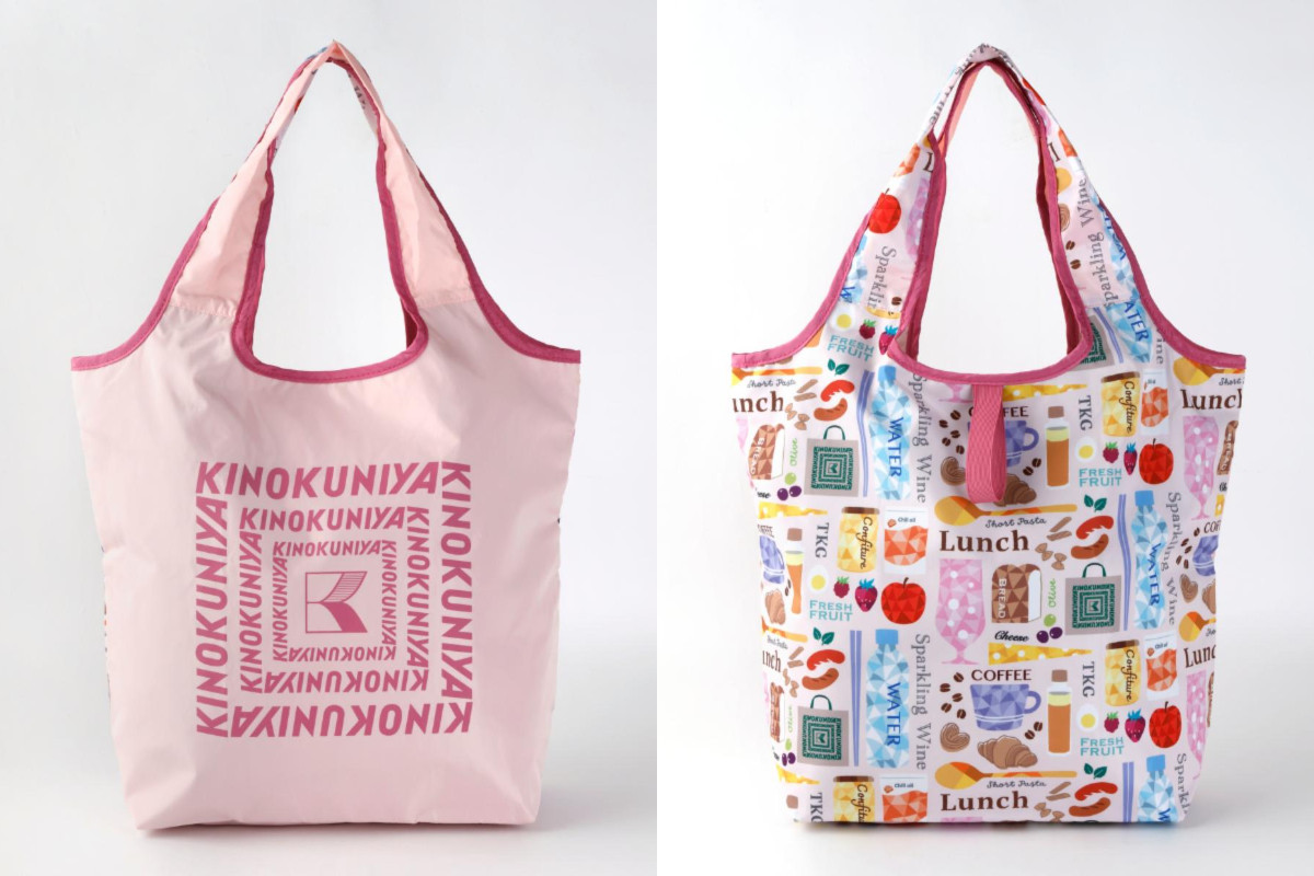 「紀ノ国屋」人気保冷バッグに新作登場へ！　表裏でデザインが異なる全10色