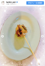 平愛梨、自宅で焼き鳥パーティ　※「平愛梨」instagram