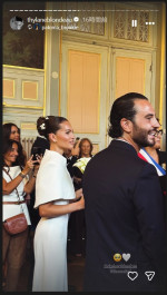 「世界で最も美しい少女」に選ばれたティラーヌ・ブロンドーが結婚　※「ティラーヌ・ブロンドー」Instagram