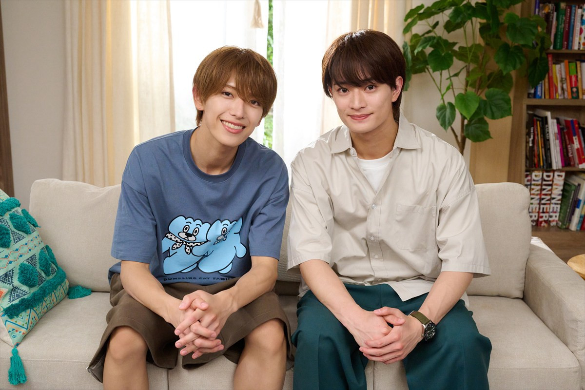 深田竜生×浮所飛貴『夏色の雲が恋と嵐をまきおこす』がクランクイン「雰囲気が良くて楽しいです！」